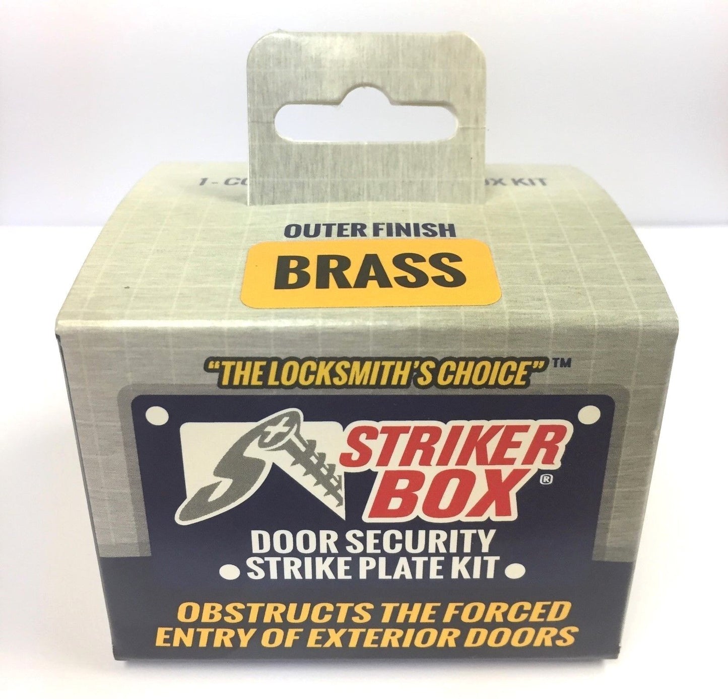 Striker Box Door Security Strike Plate Kit